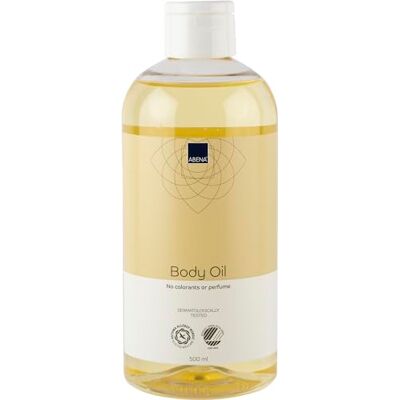 ABENA Body Oil 500ml Improve The Appearance of Scars and Stretch Marks Formulated with Vitamin E Oil Moisturising and Non Greasy Fragrance Free Skin Care ABENA Body Oil 500ml Improve The Appearance of Scars and Stretch Marks Formulated with Vitamin E Oil Moisturising and Non Greasy Fragrance Free Skin Care
