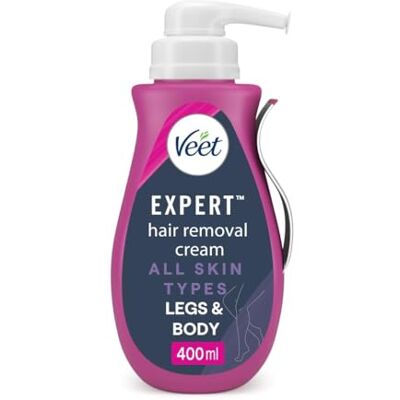 Veet - Expert - 400ml - All skin types - Hair removal cream Veet - Expert - 400ml - All skin types - Hair removal cream