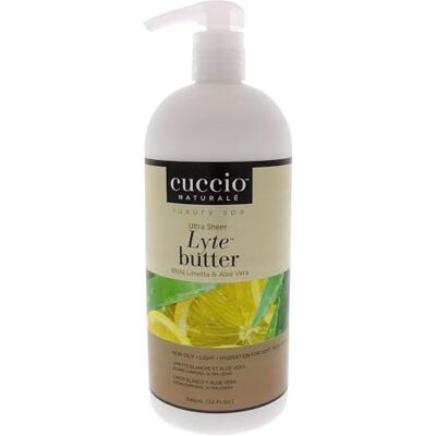 Cuccio White Limetta & Aloe Vera Lyte Body Butter 946ml (32oz) Cuccio White Limetta & Aloe Vera Lyte Body Butter 946ml (32oz)