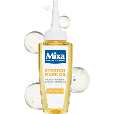 Mixa Body Oil Stretch Mark Oil Reduces Appearance Fragrance-Free 100ml Mixa Body Oil Stretch Mark Oil Reduces Appearance Fragrance-Free 100ml