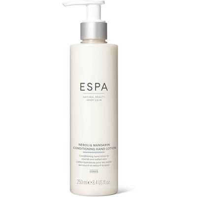 ESPA Neroli & Mandarin Conditioning Hand Lotion 250ml Lightweight Hydrating Hand Moisturiser with Shea Buttter for Soft, Nourished Hands, Nails & Cuticles Uplifting Essential Oil Scent ESPA Neroli & Mandarin Conditioning Hand Lotion 250ml Lightweight Hydrating Hand Moisturiser with Shea Buttter for Soft, Nourished Hands, Nails & Cuticles Uplifting Essential Oil Scent