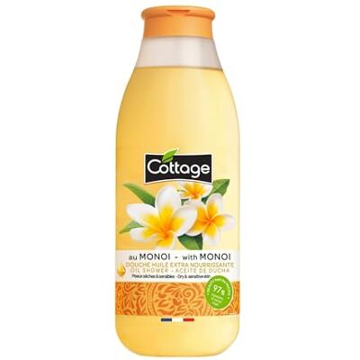 KP Pharma Cottage Monoi Shower Oil 560ml 97% Natural Ingredients & Glycerin Paraben-Free, Dermatologically Tested Extra-Nourishing & Moisturising Cleansing Oil Body Wash for Dry & Sensitive Skin KP Pharma Cottage Monoi Shower Oil 560ml 97% Natural Ingredients & Glycerin Paraben-Free, Dermatologically Tested Extra-Nourishing & Moisturising Cleansing Oil Body Wash for Dry & Sensitive Skin