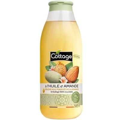 KP Pharma Cottage Almond Shower Oil 560ml 97% Natural Ingredients & Glycerin Paraben-Free, Dermatologically Tested Extra-Nourishing & Moisturising Cleansing Oil Body Wash for Dry & Sensitive Skin KP Pharma Cottage Almond Shower Oil 560ml 97% Natural Ingredients & Glycerin Paraben-Free, Dermatologically Tested Extra-Nourishing & Moisturising Cleansing Oil Body Wash for Dry & Sensitive Skin