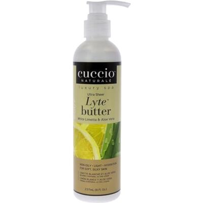 Cuccio White Limetta & Aloe Vera Lyte Body Butter 237ml (8oz),I0090888 Cuccio White Limetta & Aloe Vera Lyte Body Butter 237ml (8oz),I0090888