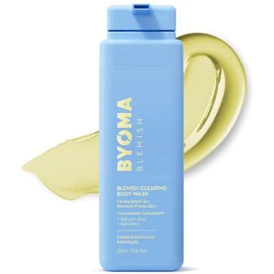BYOMA Blemish Clearing Body Wash for Acne-Prone Skin (300ml) Hydrates, Reduces Post-Blemish Marks & Controls Excess Oil, Gently Exfoliates with Salicylic Acid for Smooth, Healthier Skin BYOMA Blemish Clearing Body Wash for Acne-Prone Skin (300ml) Hydrates, Reduces Post-Blemish Marks & Controls Excess Oil, Gently Exfoliates with Salicylic Acid for Smooth, Healthier Skin