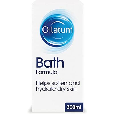 Oilatum Moisture Rich Bath Soak, For Dry, Itchy, Sensitive and Eczema-prone Skin, Soothes, Hydrates and Relieves Dryness, Protects the Skin, Suitable for Everyday Use, 1 x 300ml Oilatum Moisture Rich Bath Soak, For Dry, Itchy, Sensitive and Eczema-prone Skin, Soothes, Hydrates and Relieves Dryness, Protects the Skin, Suitable for Everyday Use, 1 x 300ml
