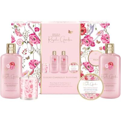 Baylis & Harding Royale Garden Luxury Bathing and Candle Gift Set 1 Pack Baylis & Harding Royale Garden Luxury Bathing and Candle Gift Set 1 Pack