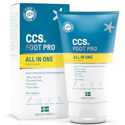 CCS All In One Foot Cream - 100ml - cracked heels - Foot cream CCS All In One Foot Cream - 100ml - cracked heels - Foot cream