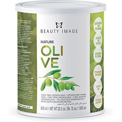 Beauty Image Olive Oil Warm Wax 800g Beauty Image Olive Oil Warm Wax 800g