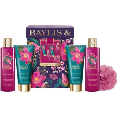 Baylis & Harding Boudoire Luxury Pamper Beauty Box Gift Set 1 Pack Baylis & Harding Boudoire Luxury Pamper Beauty Box Gift Set 1 Pack