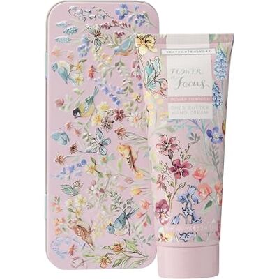 Heathcote & Ivory - Flower Of Focus - 100ml - Tin - Hand Cream Heathcote & Ivory - Flower Of Focus - 100ml - Tin - Hand Cream
