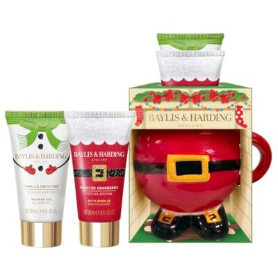 Baylis & Harding Festive Edition Character Mug Gift Set 1 Pack Fun Seasonal Fragrances Vegan Friendly Baylis & Harding Festive Edition Character Mug Gift Set 1 Pack Fun Seasonal Fragrances Vegan Friendly