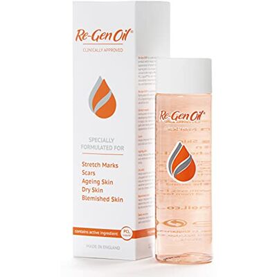 Re-Gen Oil, For Scars, Stretch Marks and Uneven Skin Tone 125 ml Re-Gen Oil, For Scars, Stretch Marks and Uneven Skin Tone 125 ml