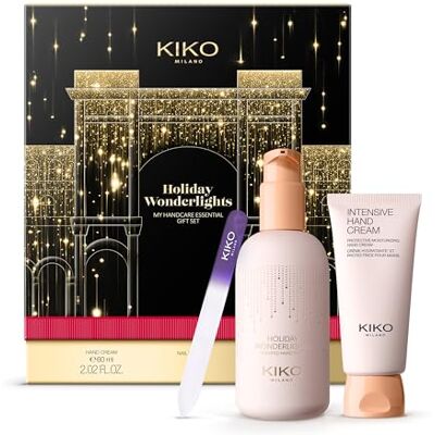 Kiko Milano Holiday Wonderlights My Handcare Essential Gift Set, Handcare Gift Set: Hand Soap, Hydrating Hand Cream And Nail File Kiko Milano Holiday Wonderlights My Handcare Essential Gift Set, Handcare Gift Set: Hand Soap, Hydrating Hand Cream And Nail File