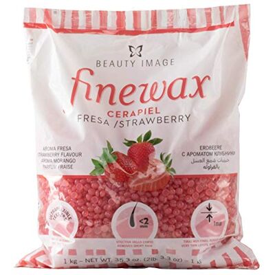 Beauty Image Strawberry Hot Wax 1Kg Beauty Image Strawberry Hot Wax 1Kg