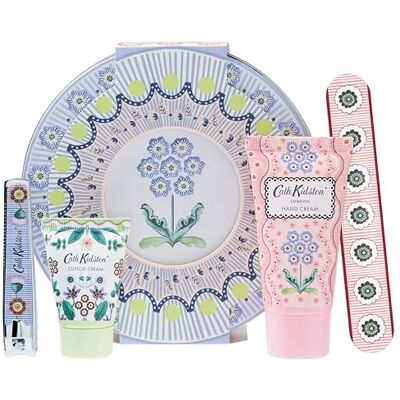 Cath Kidston Hand Cream 30ml, Cuticle Cream 15ml, Emery Board and Nail Clippers, Reusable Manicure Tin, Shea Butter, Vitamin E, Travel Size, Vegan and Cruelty Friendly, Gift For Mum, Beauty Self-Care Cath Kidston Hand Cream 30ml, Cuticle Cream 15ml, Emery Board and Nail Clippers, Reusable Manicure Tin, Shea Butter, Vitamin E, Travel Size, Vegan and Cruelty Friendly, Gift For Mum, Beauty Self-Care