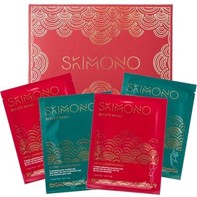 SKIMONO Mani Pedi Collection: 2x Hand Masks & 2x Footmasks -Nourishing Skincare for Hydrated Hands & Feet, Great Set for Gifting, Pamper Spa Set SKIMONO Mani Pedi Collection: 2x Hand Masks & 2x Footmasks -Nourishing Skincare for Hydrated Hands & Feet, Great Set for Gifting, Pamper Spa Set