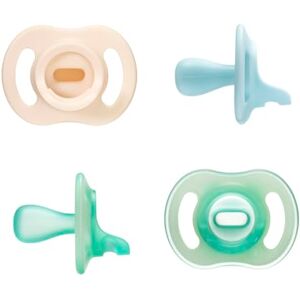 Tommee Tippee Ultra-Light StayPut Day and Night Dummies, 0-6m, 4-Pack, One-Piece Silicone Soother, Soft Skin Feel Tommee Tippee Ultra-Light StayPut Day and Night Dummies, 0-6m, 4-Pack, One-Piece Silicone Soother, Soft Skin Feel