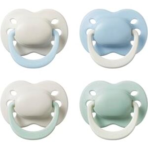 Tommee Tippee Newborn Soother, 0-2 Months, 4 Pack, Orthodontic Dummy, Extra Air Holes, Tiny Teat, 100% BPA Free, Steriliser Safe, Summer Clouds and New Dawn Tommee Tippee Newborn Soother, 0-2 Months, 4 Pack, Orthodontic Dummy, Extra Air Holes, Tiny Teat, 100% BPA Free, Steriliser Safe, Summer Clouds and New Dawn