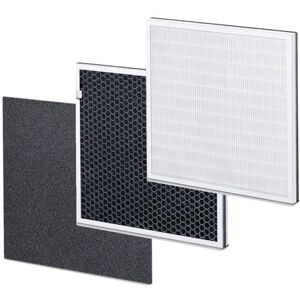 Beurer LR300/LR310 Air Purifier Filter Replacement Set, 3-Layer Filter System With HEPA Filter H13, Activated Carbon Filter And Pre-Filter, Captures 99.95% Of Harmful Particles Beurer LR300/LR310 Air Purifier Filter Replacement Set, 3-Layer Filter System With HEPA Filter H13, Activated Carbon Filter And Pre-Filter, Captures 99.95% Of Harmful Particles