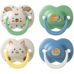 Tommee Tippee Ultimate Fit Soother, 18-36 Months, 4 Pack, Orthodontic Dummy for Babies, Symmetrical Teat, Air Holes, 100% BPA Free Silicone, Steriliser Safe, Club House Collection Tommee Tippee Ultimate Fit Soother, 18-36 Months, 4 Pack, Orthodontic Dummy for Babies, Symmetrical Teat, Air Holes, 100% BPA Free Silicone, Steriliser Safe, Club House Collection
