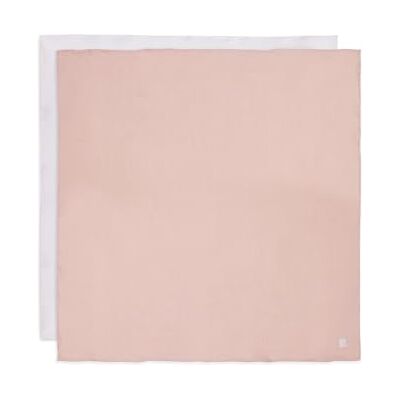 Jollein Muslin Cloth Baby Wild Rose/Ivory Pack of 2-115 x 115 cm 100% Cotton Oeko-Tex Certified Burp Cloth Baby Dusky Pink/Ivory Jollein Muslin Cloth Baby Wild Rose/Ivory Pack of 2-115 x 115 cm 100% Cotton Oeko-Tex Certified Burp Cloth Baby Dusky Pink/Ivory