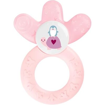 MAM - Cooler Teether - Pink - Ergonomic - Teether MAM - Cooler Teether - Pink - Ergonomic - Teether
