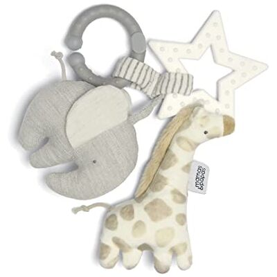 Mamas & Papas Linkie Teething Toy, Welcome To The World, Safari Mamas & Papas Linkie Teething Toy, Welcome To The World, Safari