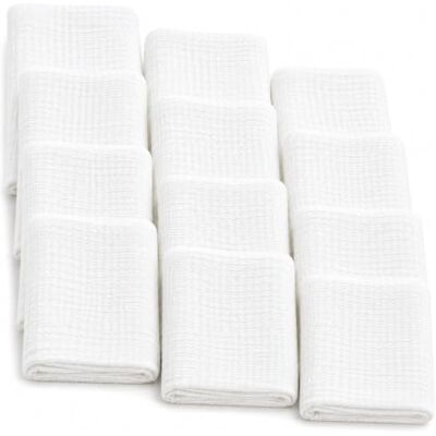 DUDU N GIRLIE Baby Muslin Squares 70x70cm, White 12 Pack 100% Cotton Muslin, Burp Cloths for Newborns and Babies, Feeding Essentials DUDU N GIRLIE Baby Muslin Squares 70x70cm, White 12 Pack 100% Cotton Muslin, Burp Cloths for Newborns and Babies, Feeding Essentials