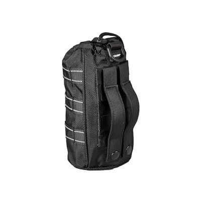 cloer 850-01 Ms Molly Bottle Bag with Reflective Seams, Pouch Bag for Insulated Jugs or Bottles, 100% MOLLE Compatible, Dust Cap, Polyester, 1.5 litres cloer 850-01 Ms Molly Bottle Bag with Reflective Seams, Pouch Bag for Insulated Jugs or Bottles, 100% MOLLE Compatible, Dust Cap, Polyester, 1.5 litres