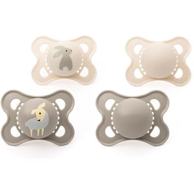 MAM Original Dummies, 0-6M, 4 Pack, Orthodontic Design, Unisex MAM Original Dummies, 0-6M, 4 Pack, Orthodontic Design, Unisex