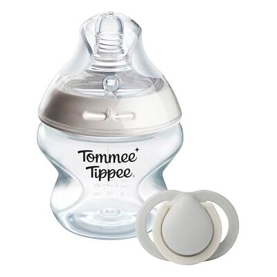 Tommee Tippee Natural Start Baby Bottle Starter Set 0-2m Tommee Tippee Natural Start Baby Bottle Starter Set 0-2m