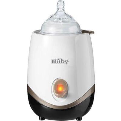 Nuby Natural Touch Electric Baby Bottle & Food Warmer, Compact, White Fits All Bottle Sizes with Compact Easy to Use Design, Gently Warms Milk & Baby Food for Quick Convenient Feeding Nuby Natural Touch Electric Baby Bottle & Food Warmer, Compact, White Fits All Bottle Sizes with Compact Easy to Use Design, Gently Warms Milk & Baby Food for Quick Convenient Feeding