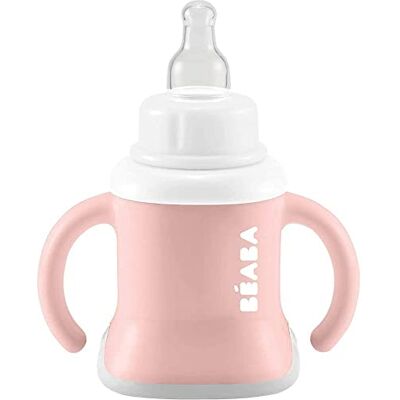 Béaba Evoluclip 3 in 1 Training Cup 4 Months and + Pink Béaba Evoluclip 3 in 1 Training Cup 4 Months and + Pink