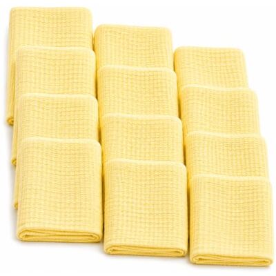 DUDU N GIRLIE Baby Muslin Squares 70x70cm, Yellow 12 Pack 100% Cotton Muslin, Burp Cloths for Newborns and Babies, Feeding Essentials DUDU N GIRLIE Baby Muslin Squares 70x70cm, Yellow 12 Pack 100% Cotton Muslin, Burp Cloths for Newborns and Babies, Feeding Essentials