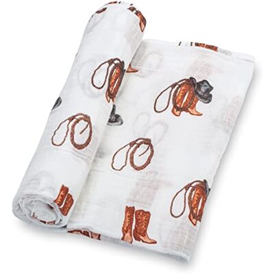 LollyBanks Muslin Swaddle Blanket 100% Cotton Newborn and Infant Blanket Large 47 x 47 inches for Girls Light Weight and Breathable LollyBanks Muslin Swaddle Blanket 100% Cotton Newborn and Infant Blanket Large 47 x 47 inches for Girls Light Weight and Breathable