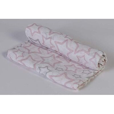 Ti TIN Baby Muslin 120x120 cm 100% Cotton Soft and Breathable Soft and Light Gauze, Large Size Multipurpose Swaddle, Sheet or Blanket, Washer and Dryer, Made in Spain Ti TIN Baby Muslin 120x120 cm 100% Cotton Soft and Breathable Soft and Light Gauze, Large Size Multipurpose Swaddle, Sheet or Blanket, Washer and Dryer, Made in Spain