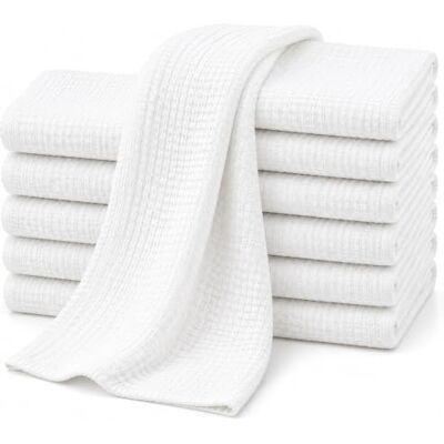 DUDU N GIRLIE 12 Pack White Baby Muslin Squares 70x70cm, Soft Double Layer Cotton Muslin, Feeding & Burping Cloths for Newborns DUDU N GIRLIE 12 Pack White Baby Muslin Squares 70x70cm, Soft Double Layer Cotton Muslin, Feeding & Burping Cloths for Newborns