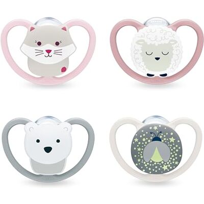 NUK Perfect Match Air Baby Dummies 18-36 Months Orthodontic Soothers that Promote Air Flow & Prevent Drool Rash 95% Baby Acceptance** Assorted 4 Count NUK Perfect Match Air Baby Dummies 18-36 Months Orthodontic Soothers that Promote Air Flow & Prevent Drool Rash 95% Baby Acceptance** Assorted 4 Count