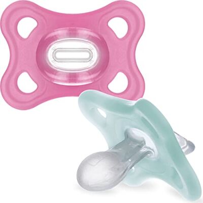 MAM - Comfort All-Silicone Soothers - Size 2 - 2-6m - Pacifier MAM - Comfort All-Silicone Soothers - Size 2 - 2-6m - Pacifier