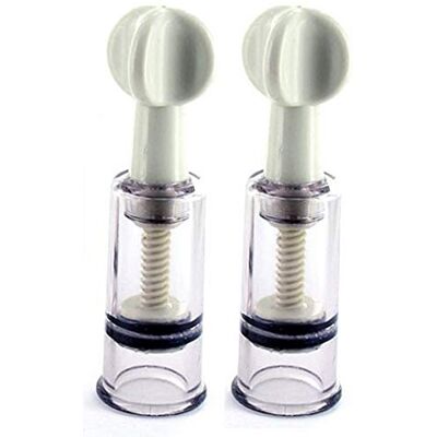The Bondage Locker Breast Nipple And Clitoris Pump Clamps 1.8 cms 2-Piece Set The Bondage Locker Breast Nipple And Clitoris Pump Clamps 1.8 cms 2-Piece Set