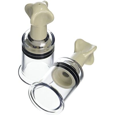 The Bondage Locker Breast Nipple Sucker Clitoris Clamps Pump, 4 cm, 2-Piece The Bondage Locker Breast Nipple Sucker Clitoris Clamps Pump, 4 cm, 2-Piece
