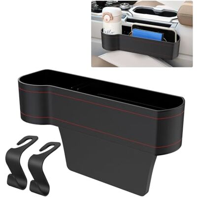 Kolamom Car Cup Holder Cup Holder PU Leather Drink Holder Car Organiser Storage Box for Coffee, Drink, Bottle, Milk, Two-Piece Main Driver Kolamom Car Cup Holder Cup Holder PU Leather Drink Holder Car Organiser Storage Box for Coffee, Drink, Bottle, Milk, Two-Piece Main Driver