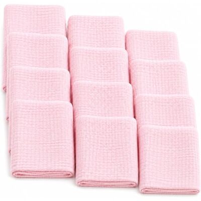 DUDU N GIRLIE Baby Muslin Squares 70x70cm, Pink 12 Pack 100% Cotton Muslin, Burp Cloths for Newborns and Babies, Feeding Essentials DUDU N GIRLIE Baby Muslin Squares 70x70cm, Pink 12 Pack 100% Cotton Muslin, Burp Cloths for Newborns and Babies, Feeding Essentials
