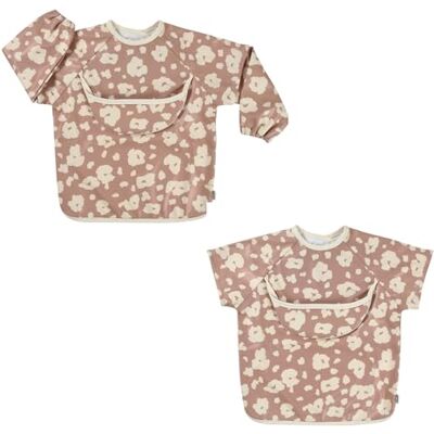 Béaba , Baby bib, Nursery bib, Waterproof, Detachable Long Sleeves, Collection Pocket, Easy to Clean, Evolutive, Savannah Bloom Béaba , Baby bib, Nursery bib, Waterproof, Detachable Long Sleeves, Collection Pocket, Easy to Clean, Evolutive, Savannah Bloom