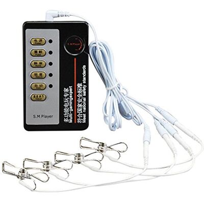 The Bondage Locker Female Electro Sex E-Stim Machine Labia Nipple Breast Stinger The Bondage Locker Female Electro Sex E-Stim Machine Labia Nipple Breast Stinger