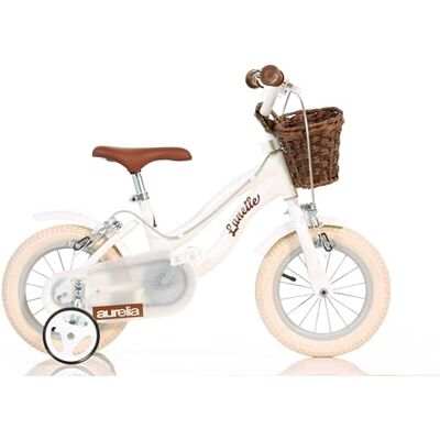 Dino Bikes Bikes Retro 16" Bicycle, Girls White Bike Dino Bikes Bikes Retro 16" Bicycle, Girls White Bike
