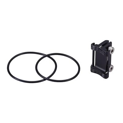 BBB Cycling NumberFix Bike Seatpost Race Number Clamp Aluminium Numberclamb Roadbike and MTB Black BSP-95 BBB Cycling NumberFix Bike Seatpost Race Number Clamp Aluminium Numberclamb Roadbike and MTB Black BSP-95