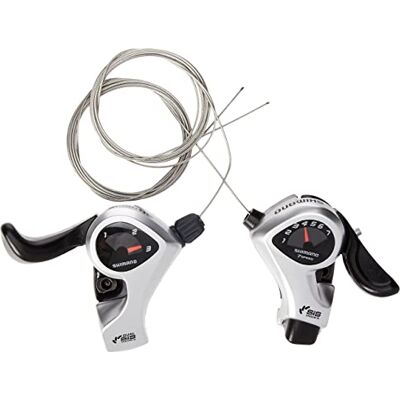 Shimano - TX50 - 6-speed - Grey - Thumb Shifter Shimano - TX50 - 6-speed - Grey - Thumb Shifter