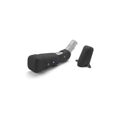 ZEISS Unisex Harpia Spotting Scope Ever ready Stay on Neoprene Carrying Case, Black, 85mm UK ZEISS Unisex Harpia Spotting Scope Ever ready Stay on Neoprene Carrying Case, Black, 85mm UK